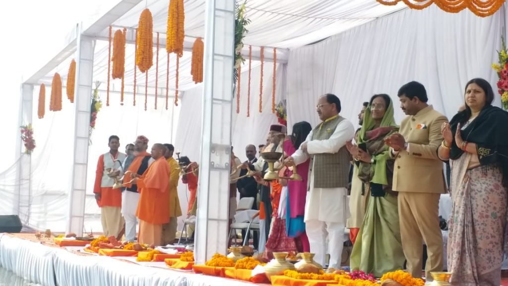 कुम्भ 2019 की नयनाभिराम आभा देखकर महामहिम राष्ट्रपति हुये अभिभूत