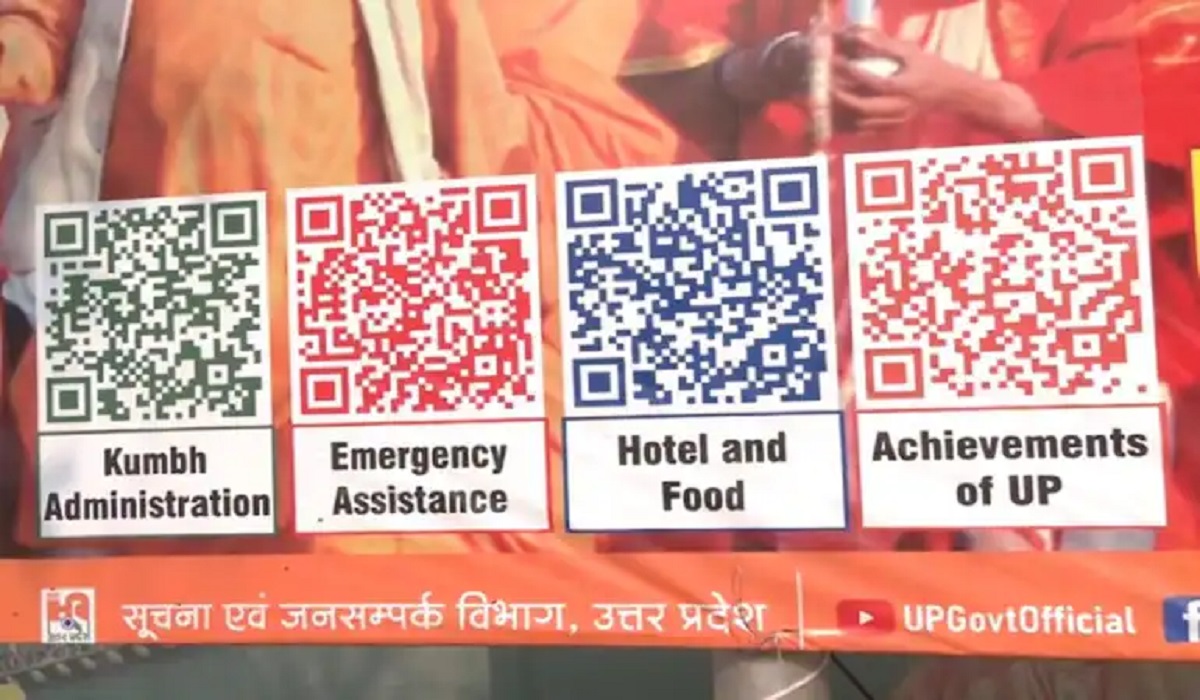 महाकुंभ 2025: योगी सरकार की डिजिटल पहल, 4 QR कोड से मिलेगी सभी जानकारी