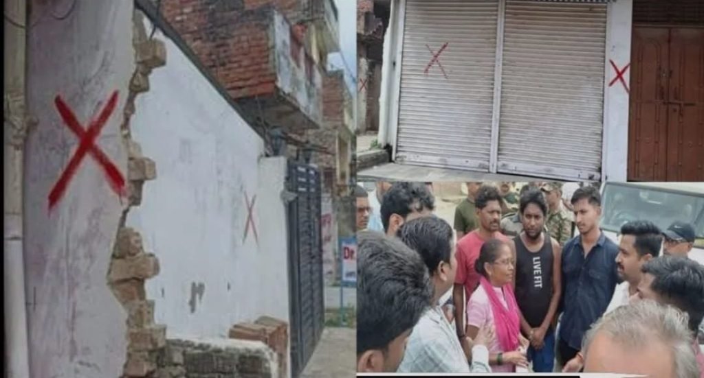 प्रयागराज : नई झूंसी इलाके में 100 से अधिक मकानों पर सेना का नोटिस, खलबली मची